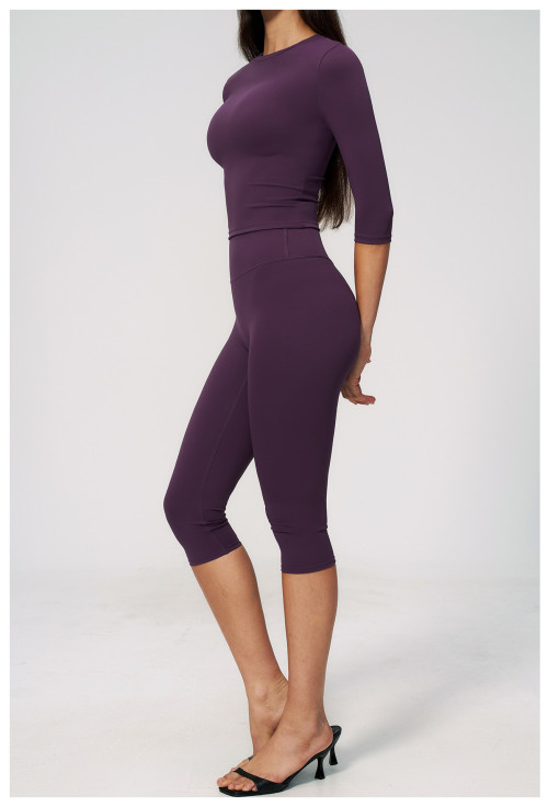Custom Yoga Sets|Wholesale Women's High-Waisted Slim-Fit Activewear Set for Pilates Training Yoga
