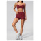 Custom Yoga Sets|Wholesale Women's High-Waisted Tummy-Control Workout Set – Sculpting Quick-Drying