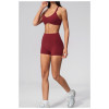 Custom Yoga Sets|Wholesale Women's High-Waisted Tummy-Control Workout Set – Sculpting Quick-Drying