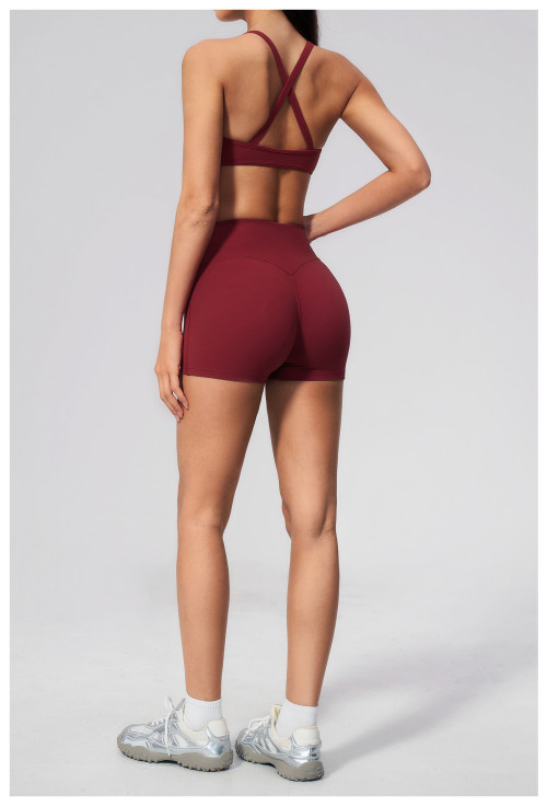 Custom Yoga Sets|Wholesale Women's High-Waisted Tummy-Control Workout Set – Sculpting Quick-Drying