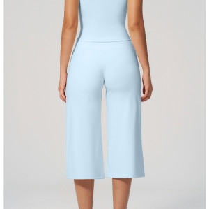 Custom Yoga Sets|Wholesale New high-waisted quick-drying casual mid-length yoga tank and shorts set