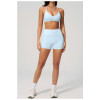 Custom Yoga Sets|Wholesale Form-fitting halter-neck yoga set breathable quick-drying for running