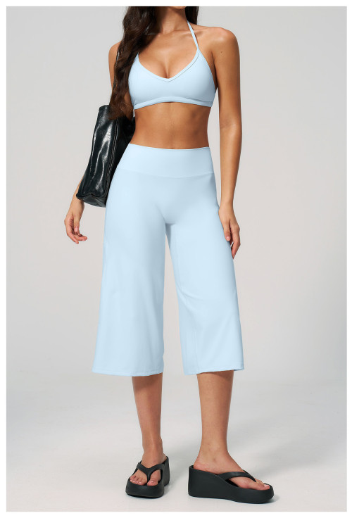 Custom Yoga Sets|Wholesale Premium Yoga Set: Shock-Absorbing Sports Bra & Tight-Fitting Quick-Dry