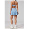 Custom Yoga Sets|Wholesale Breathable Outdoor Sports Tennis Skirt & High-Waisted Fitness Yoga Set