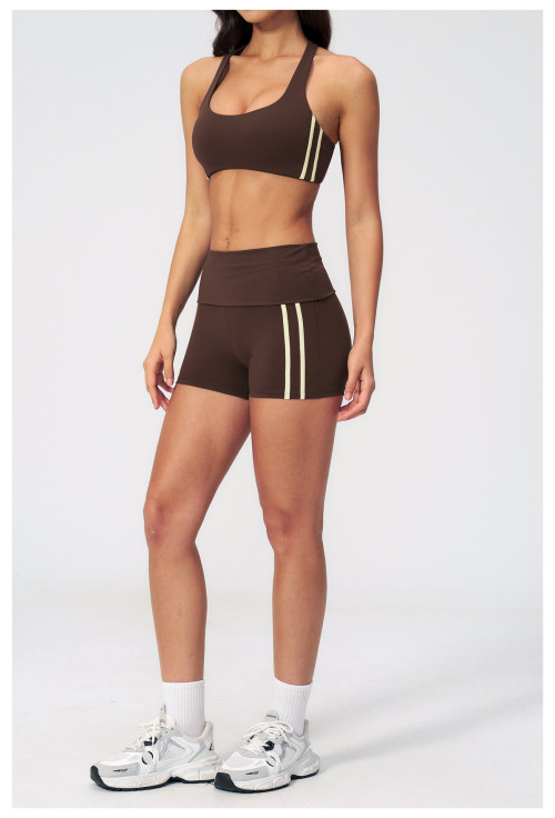Custom Yoga Sets|Wholesale New summer yoga suit for women hip lifting, tight fit, versatile fitness