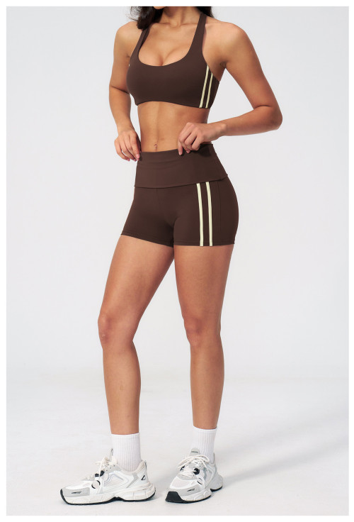 Custom Yoga Sets|Wholesale New summer yoga suit for women hip lifting, tight fit, versatile fitness