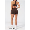 Custom Yoga Sets|Wholesale New summer yoga suit for women hip lifting, tight fit, versatile fitness