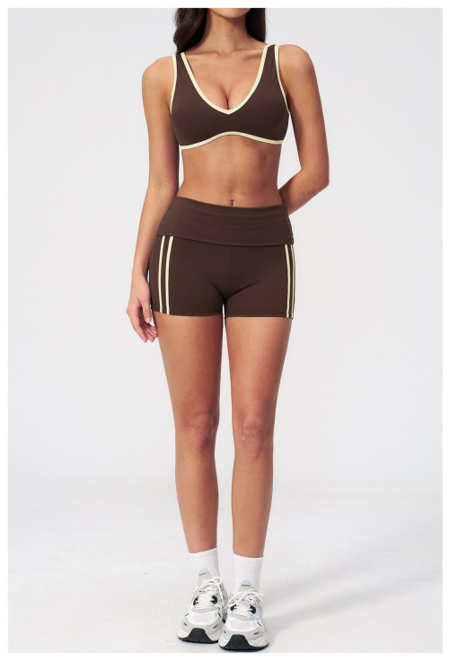 Custom Yoga Sets|Wholesale Yoga Set Shock-Absorbing High-Waisted Form-Fitting and Butt-Lifting