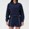 Custom Yoga Sets|Wholesale Women's Color-Block Outdoor Casual Sports Sun-Protection Clothing Set