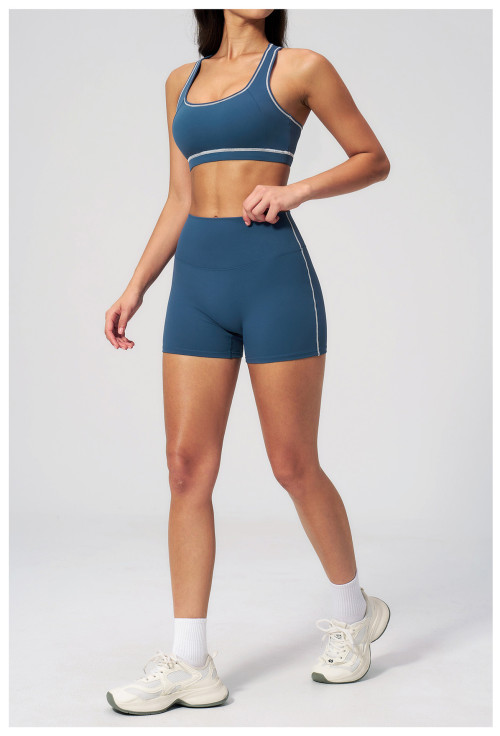Custom Yoga Sets|Wholesale Women's New Yoga Set: Tight-Fitting, Quick-Drying Fitness Shorts
