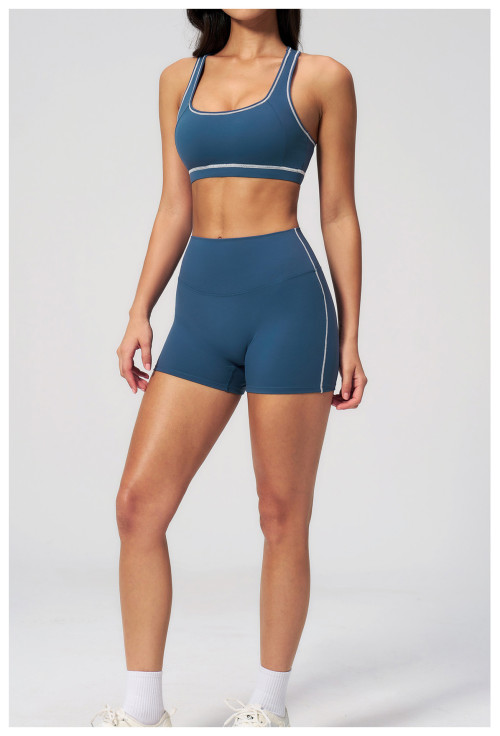 Custom Yoga Sets|Wholesale Women's New Yoga Set: Tight-Fitting, Quick-Drying Fitness Shorts