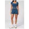 Custom Yoga Sets|Wholesale High-end stretchy high-waisted quick-dry fitted yoga set