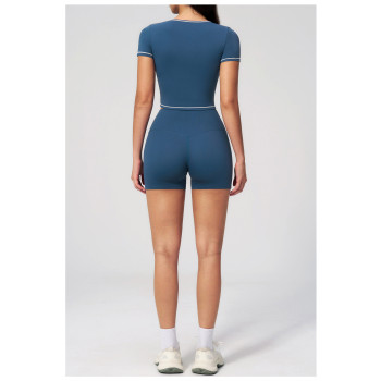 Custom Yoga Sets|Wholesale High-end stretchy high-waisted quick-dry fitted yoga set