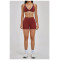 Custom Yoga Sets|Wholesale Wire-free sports set with thin, 