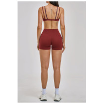 Custom Yoga Sets|Wholesale Wire-free sports set with thin, 