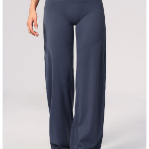 Custom yoga leggings|Wholesale Slimming loose-fitting wide-leg casual trousers suitable for outdoor