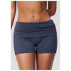 Custom Sports Shorts|High-Waisted Fold-Over Yoga Shorts – Butt-Lifting Draping Fit Quick-Drying