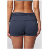 Custom Sports Shorts|High-Waisted Fold-Over Yoga Shorts – Butt-Lifting Draping Fit Quick-Drying