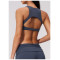Custom Yoga bra|Wholesale High-support shock-absorbing sports bra with push-up effect open back