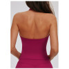 Custom Yoga Vest|Wholesale Form-fitting halter-neck yoga tank top with a brushed finish outdoor