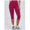 Custom yoga leggings|Wholesale High-waisted form-fitting slimming yoga capris suitable for running