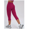Custom yoga leggings|Wholesale High-waisted form-fitting slimming yoga capris suitable for running