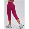 Custom yoga leggings|Wholesale High-waisted form-fitting slimming yoga capris suitable for running
