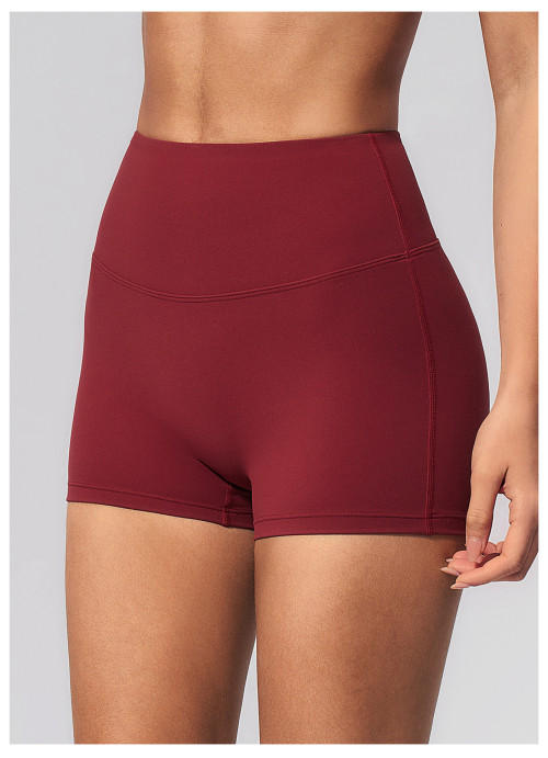 Custom Sports Shorts|New High-Waisted Butt-Lifting Yoga Shorts – Peach-Lift Tight-Fit Activewear