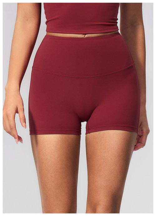 Custom Sports Shorts|New High-Waisted Butt-Lifting Yoga Shorts – Peach-Lift Tight-Fit Activewear