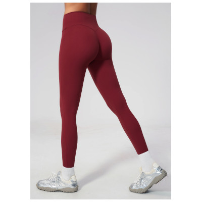 Custom yoga leggings|Wholesale High-waisted, tight-fitting, quick-dry running leggings