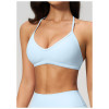 Custom Yoga bra|Halter-Neck Yoga Sports Bra – Shock-Absorbing Quick-Drying Suitable for Running