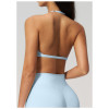 Custom Yoga bra|Halter-Neck Yoga Sports Bra – Shock-Absorbing Quick-Drying Suitable for Running