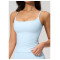 Custom Yoga Vest|Wholesale Yoga Tank Top–Spaghetti Straps Open-Back Design Form-Fitting Quick-Drying