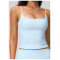 Custom Yoga Vest|Wholesale Yoga Tank Top–Spaghetti Straps Open-Back Design Form-Fitting Quick-Drying