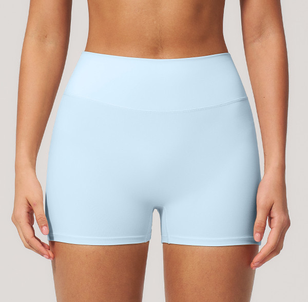 Custom Sports Shorts|Nude-feel slimming high waist lifting buttock running fitness quick-drying