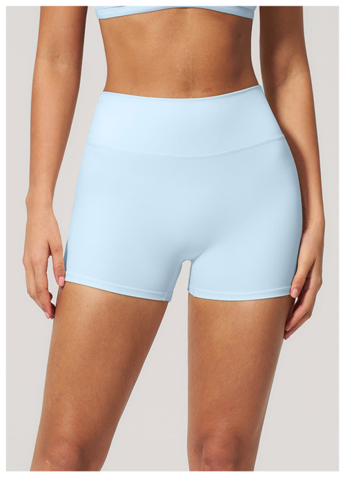 Custom Sports Shorts|Nude-feel slimming high waist lifting buttock running fitness quick-drying