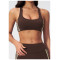 Custom Yoga bra|Wholesale High-Elasticity High-Impact Halter Yoga Sports Bra