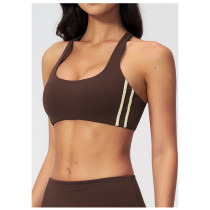 Custom Yoga bra|Wholesale High-Elasticity High-Impact Halter Yoga Sports Bra