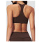 Custom Yoga bra|Wholesale High-Elasticity High-Impact Halter Yoga Sports Bra