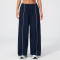Custom sports sweatpants|Wholesale Breathable loose-fit yoga sun-protection with color-blocking