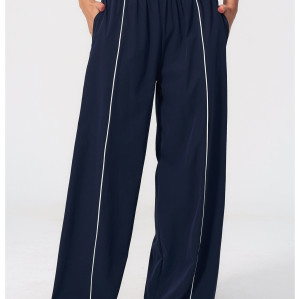 Custom sports sweatpants|Wholesale Breathable loose-fit yoga sun-protection with color-blocking