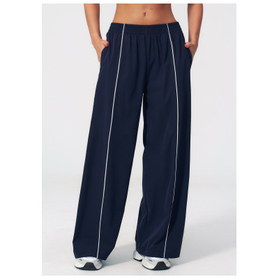 Custom sports sweatpants|Wholesale Breathable loose-fit yoga sun-protection with color-blocking