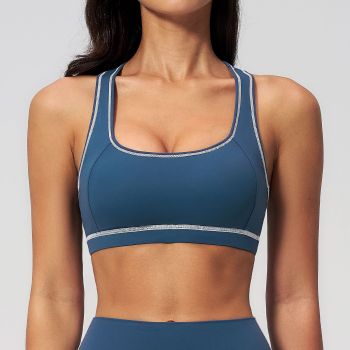 Custom Yoga bra|Wholesale Outdoor Yoga Sports Bra with Racerback Design