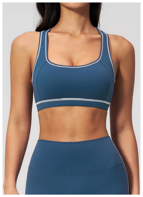 Custom Yoga bra|Wholesale Outdoor Yoga Sports Bra with Racerback Design