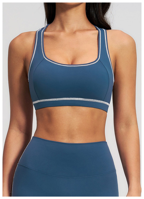 Custom Yoga bra|Wholesale Outdoor Yoga Sports Bra with Racerback Design