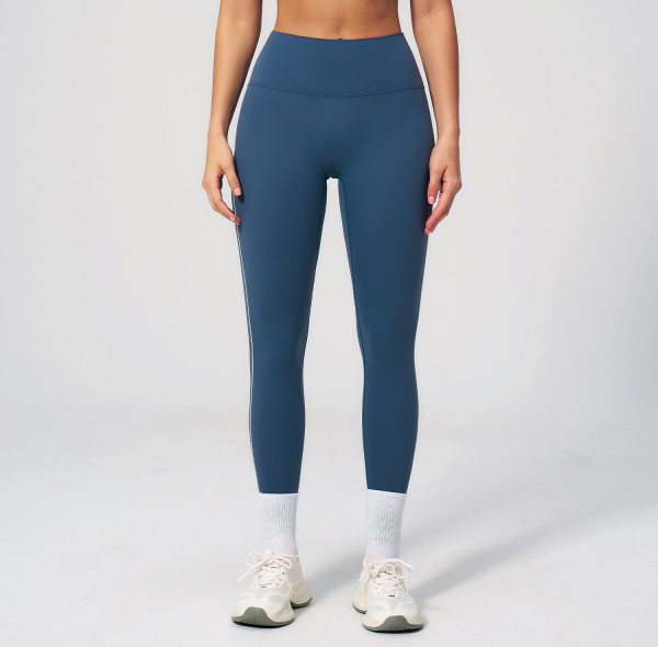 Custom yoga leggings|Wholesale High-waisted form-fitting yoga leggings for outdoor cycling running