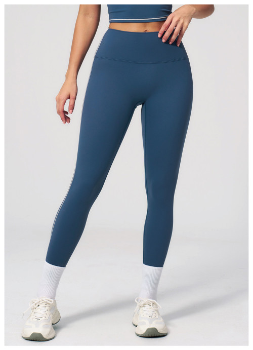 Custom yoga leggings|Wholesale High-waisted form-fitting yoga leggings for outdoor cycling running