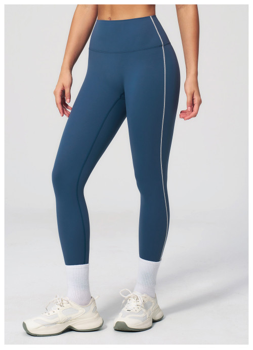 Custom yoga leggings|Wholesale High-waisted form-fitting yoga leggings for outdoor cycling running