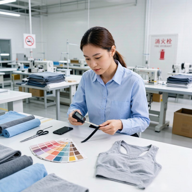 Factory audit inspection with quality control professional