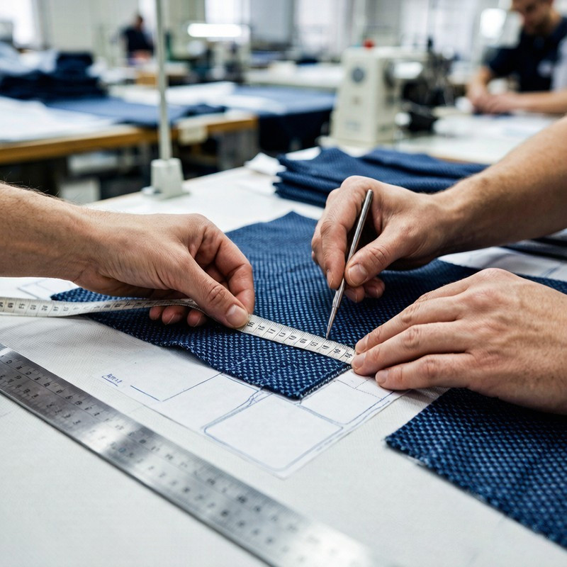 Fabric quality inspection in garment factory